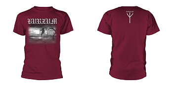 BURZUM - T-SHIRT, ASKE 2013 (MAROON)