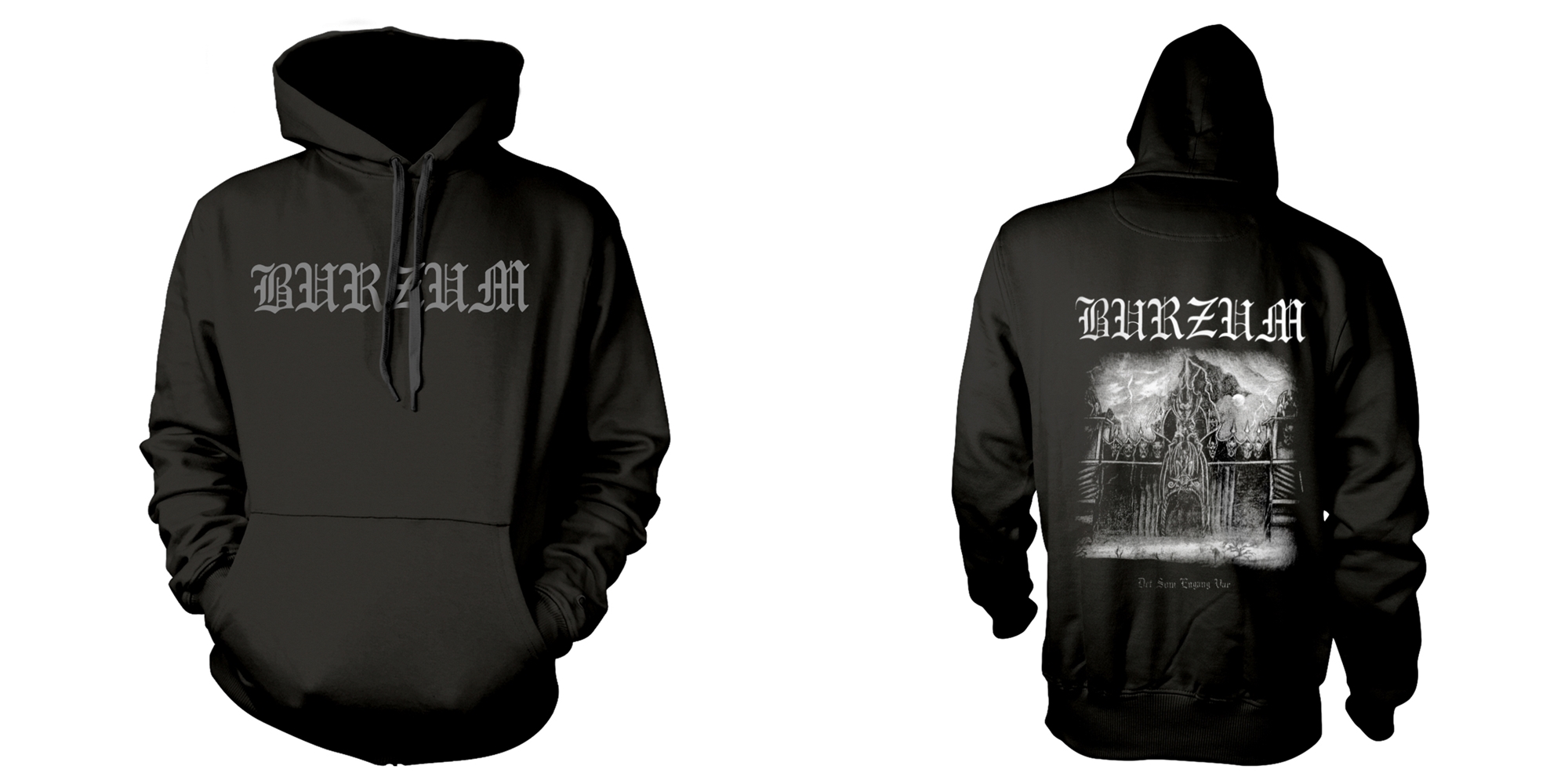 BURZUM - HOODED SWEATSHIRT, DET SOM ENGANG VAR 2013