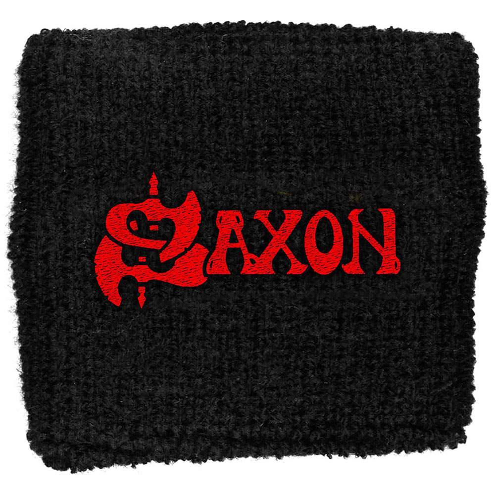 Saxon Sweatband: Red Logo (Loose)