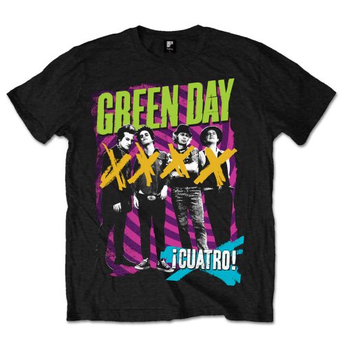 Green Day Unisex T-Shirt: Hypno 4 (Large) - 2