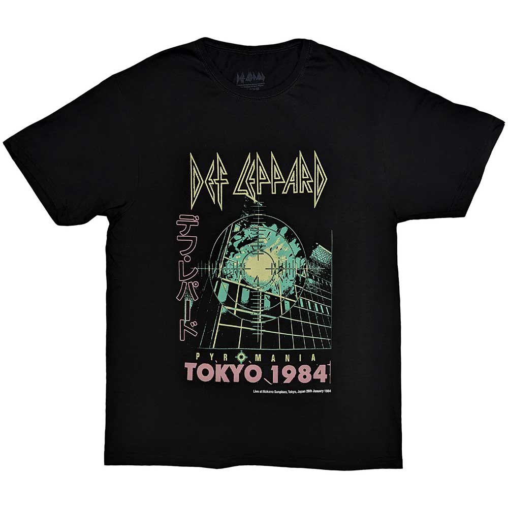 Def Leppard Unisex T-Shirt: Tokyo (Medium)