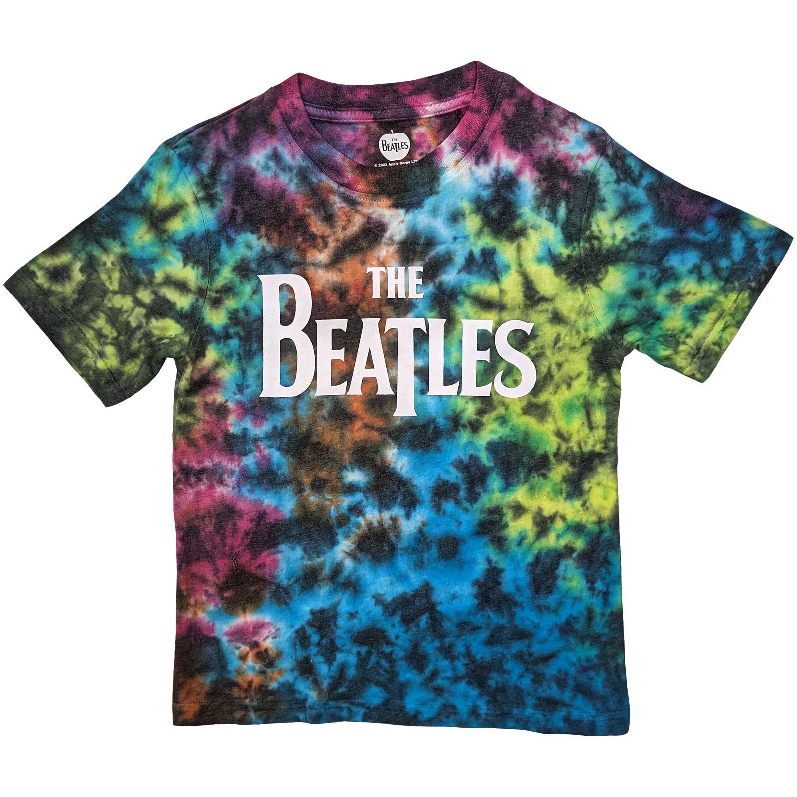 The Beatles Kids T-Shirt: Drop T Logo (Wash Collection) (5-6 Years)