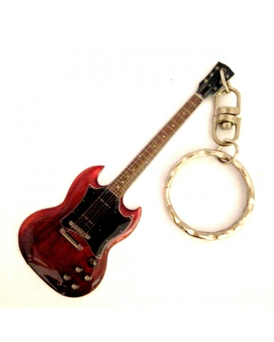 Keychain AC/DC Angus Young PLUGGED SWEDEN