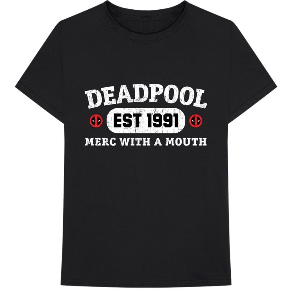 Marvel Comics Unisex T-Shirt: Deadpool Merc With A Mouth (XX-Large)