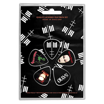 Marilyn Manson Plectrum Pack: MM (Retail Pack)
