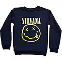 Nirvana Kids Sweatshirt: Yellow Smiley  (11-12 Years)