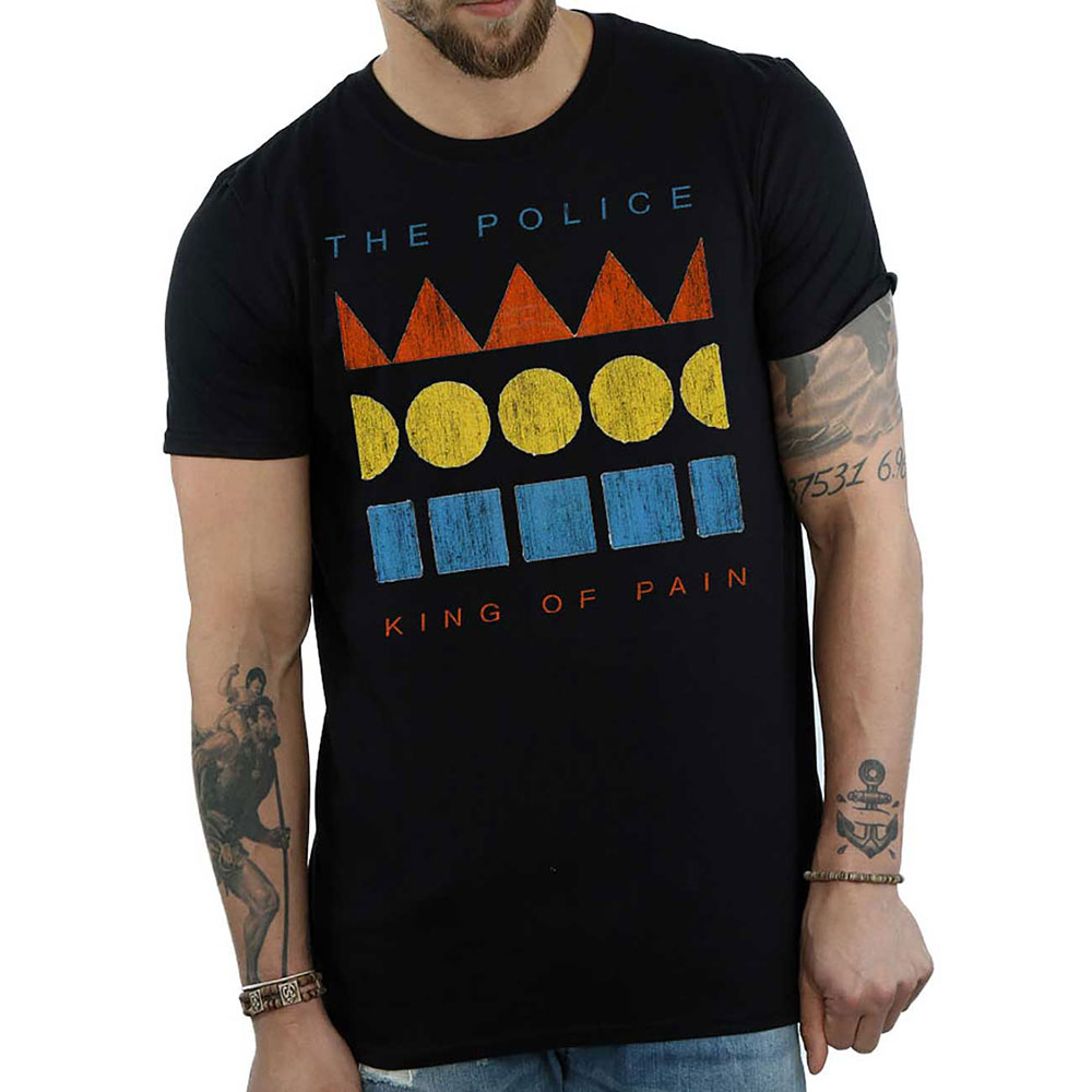 The Police Unisex T-Shirt: Kings of Pain (Large)