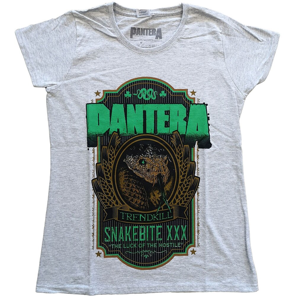 Pantera Ladies T-Shirt: Snakebite XXX Label (XX-Large)