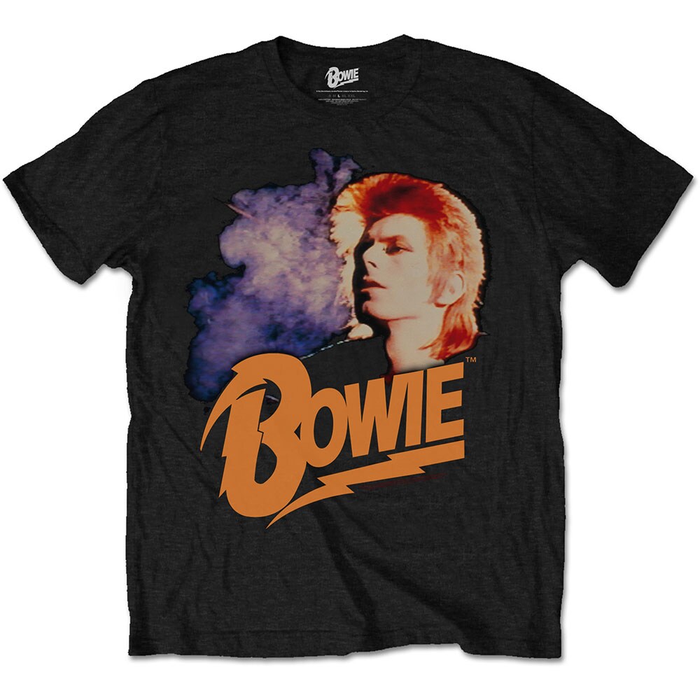 David Bowie Unisex T-Shirt: Retro Bowie (Medium) - 2