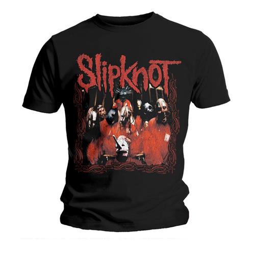 Slipknot Unisex T-Shirt: Band Frame (X-Large)
