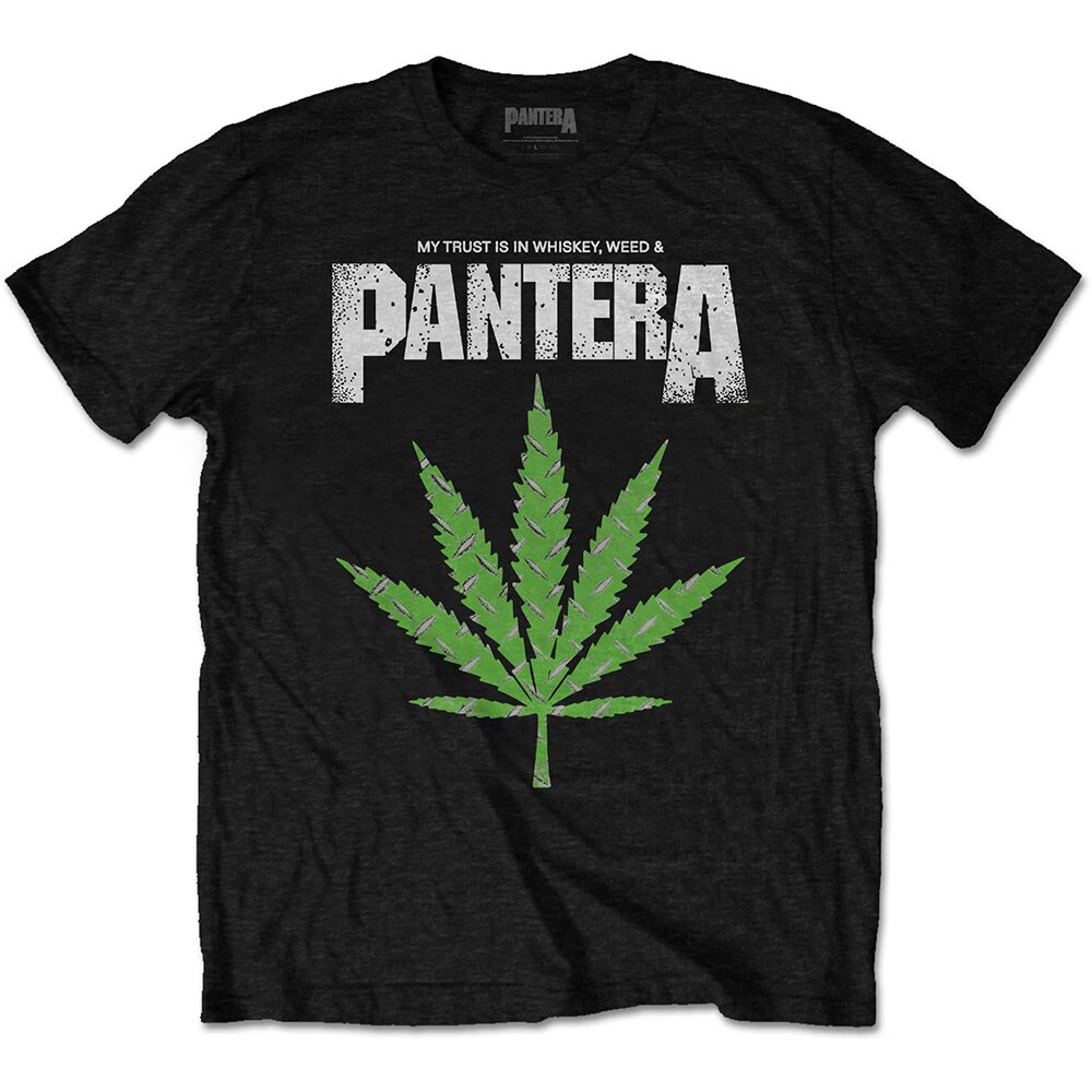 Pantera Unisex T-Shirt: Whiskey 'n Weed (Medium)