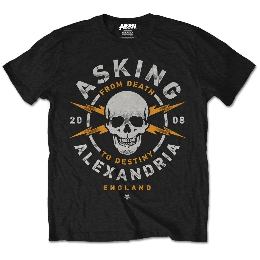 Asking Alexandria Unisex T-Shirt: Danger (X-Large) - 2