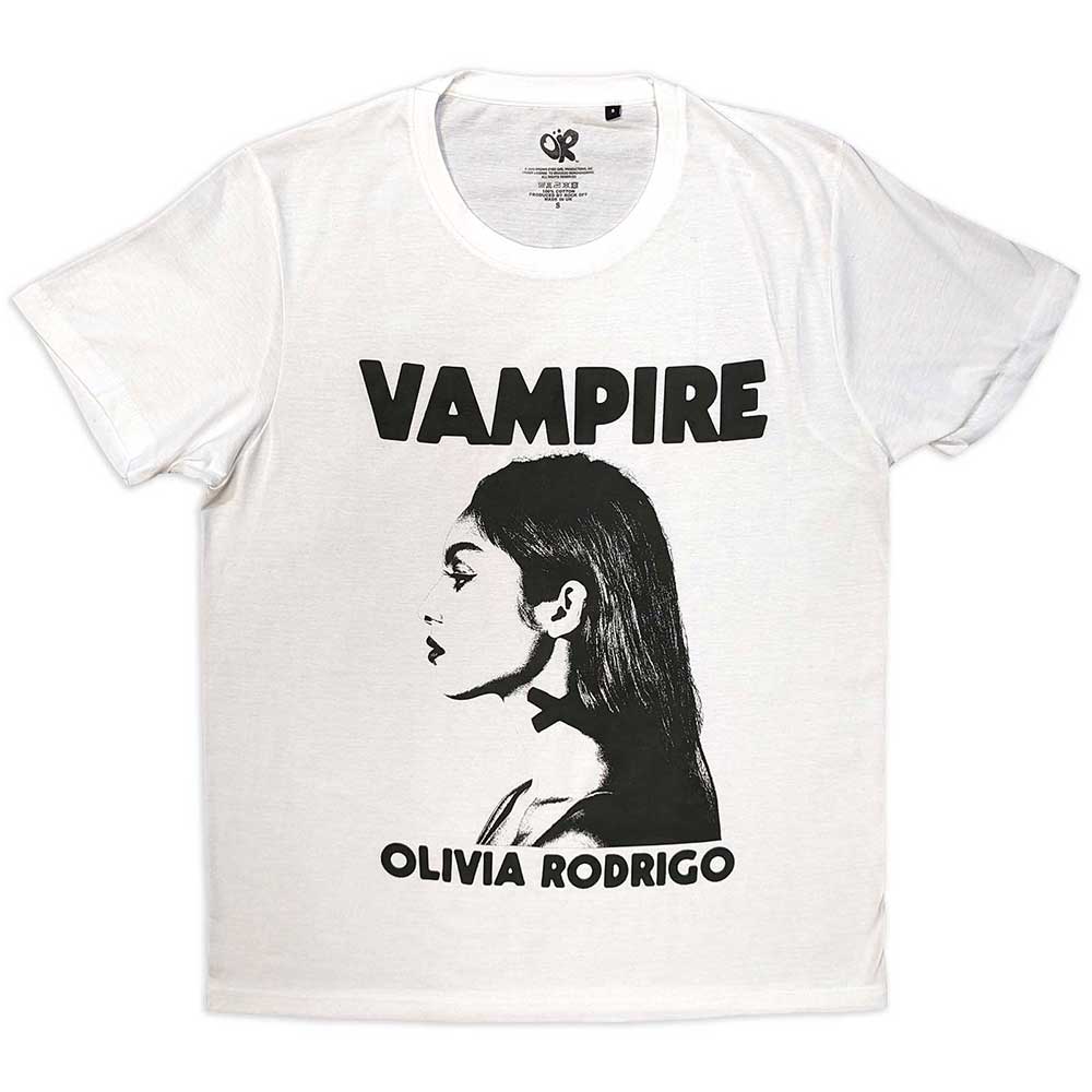 Olivia Rodrigo Unisex T-Shirt: Vampire (Medium)