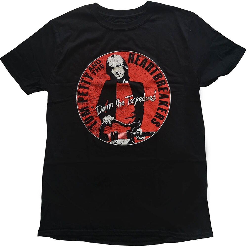 Tom Petty & The Heartbreakers Unisex T-Shirt: Damn The Torpedoes (Large)