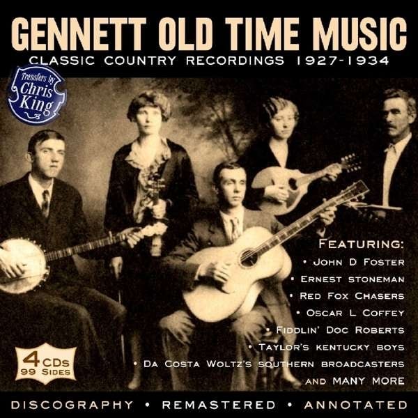 Various Artists: Gennett Old Time Music (4CD)