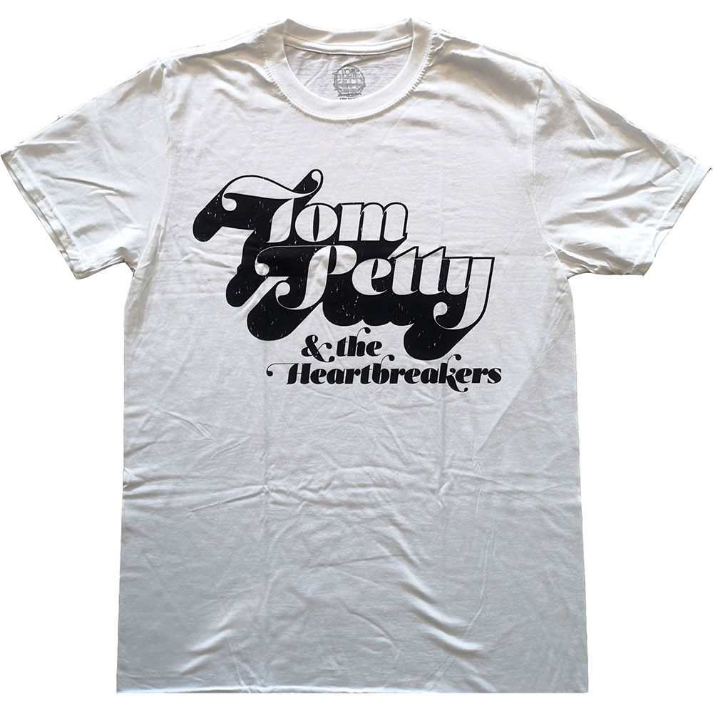 Tom Petty & The Heartbreakers Unisex T-Shirt: Logo (Medium)