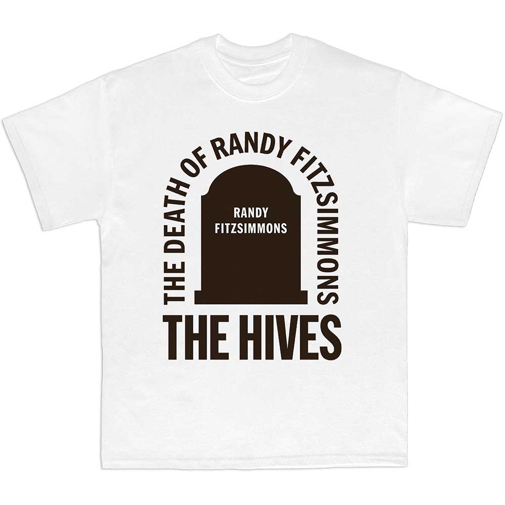 The Hives Unisex T-Shirt: Randy Gravestone (Large)