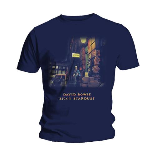 David Bowie Unisex T-Shirt: Ziggy Stardust (Medium)