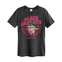 Black Sabbath: Paranoid Amplified Vintage Charcoal Large Ladies T Shirt