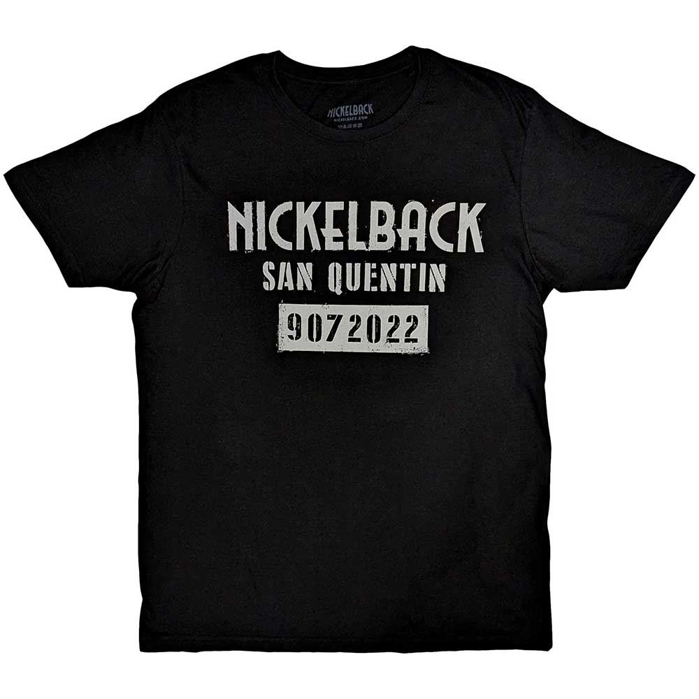 Nickelback Unisex T-Shirt: San Quentin (Medium)