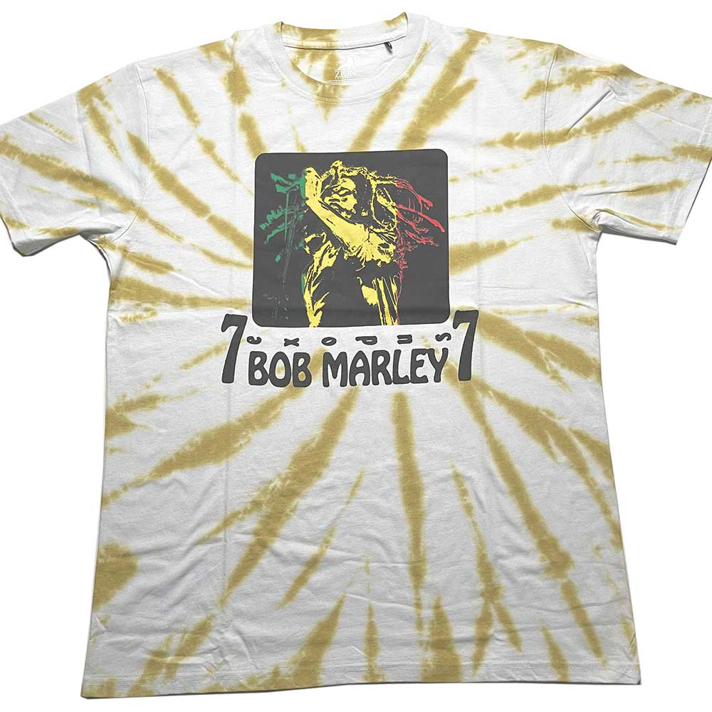 Bob Marley Unisex T-Shirt: 77 (Dye-Wash) (XX-Large)