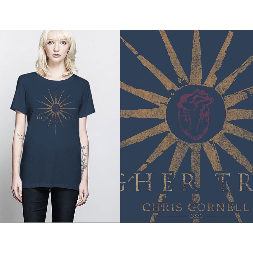 Chris Cornell Ladies T-Shirt: Higher Truth (XX-Large)