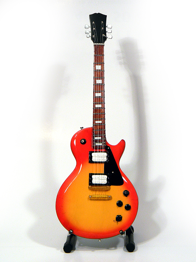 Minigitarr: Frank Zappa - Gibson Les Paul Cherry