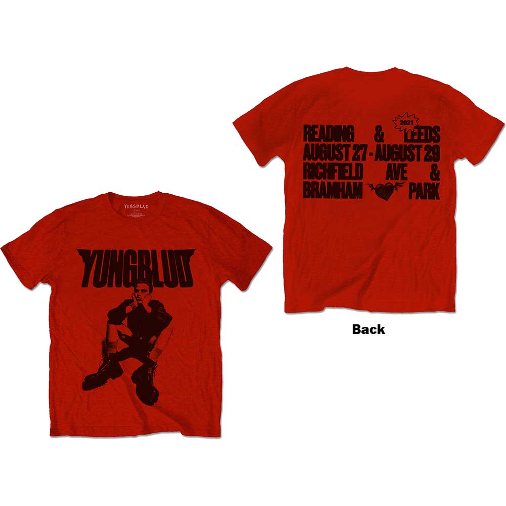 Yungblud Unisex T-Shirt: R-U-OK? (Back Print) (Small)