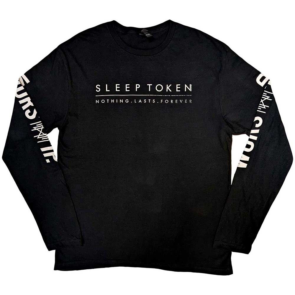 Sleep Token Unisex Long Sleeve T-Shirt: Worship (Sleeve Print) (Medium)