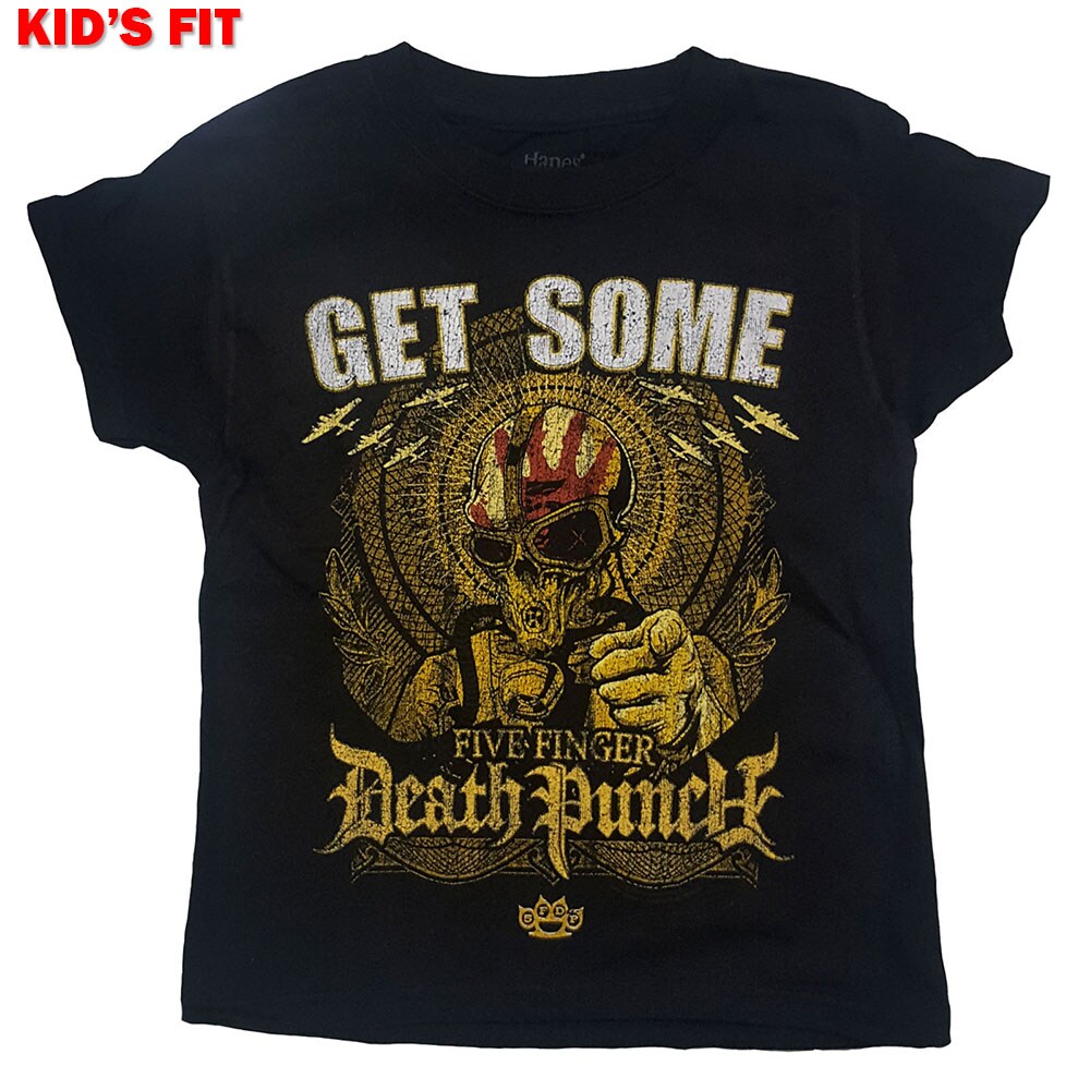 Five Finger Death Punch Kids T-Shirt: Get Some (11-12 Years)