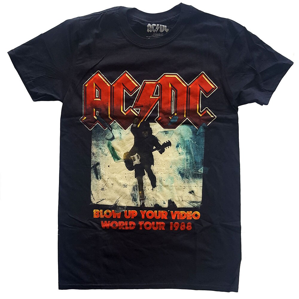 AC/DC Unisex T-Shirt: Blow Up Your Video (Medium) - 2