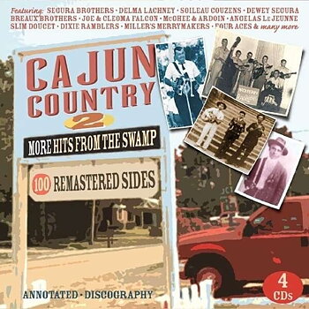 Blandade Artister: Cajun Country 2 (4CD)