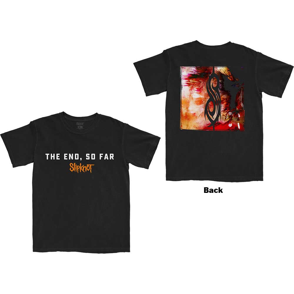 Slipknot Unisex T-Shirt: The End, So Far Album Cover (Back Print) (XX-Large)