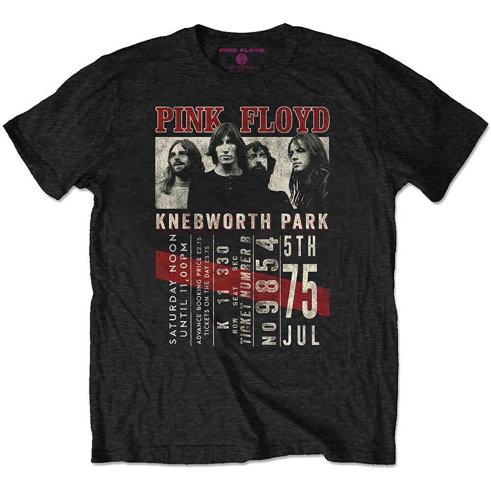 Pink Floyd Unisex Eco T-Shirt: Knebworth '75 (X-Large)