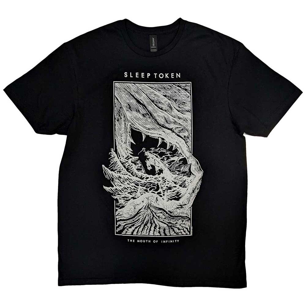 Sleep Token Unisex T-Shirt: The Mouth Of Infinity (Medium)