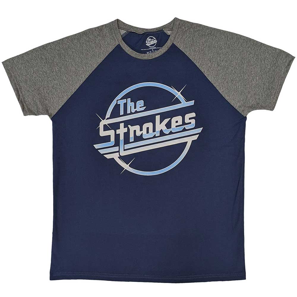 The Strokes Unisex Raglan T-Shirt: OG Magna (X-Large)