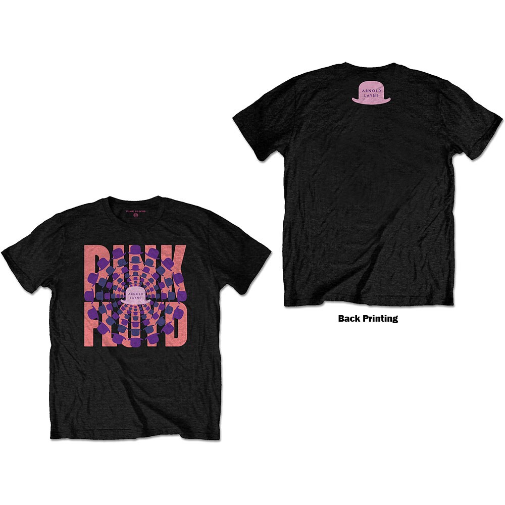 Pink Floyd Unisex T-Shirt: Arnold Layne (Back Print) (Medium)