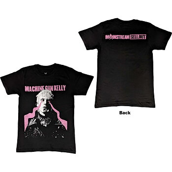 Machine Gun Kelly Unisex T-Shirt: Laser Eye (Back Print) (X-Large)