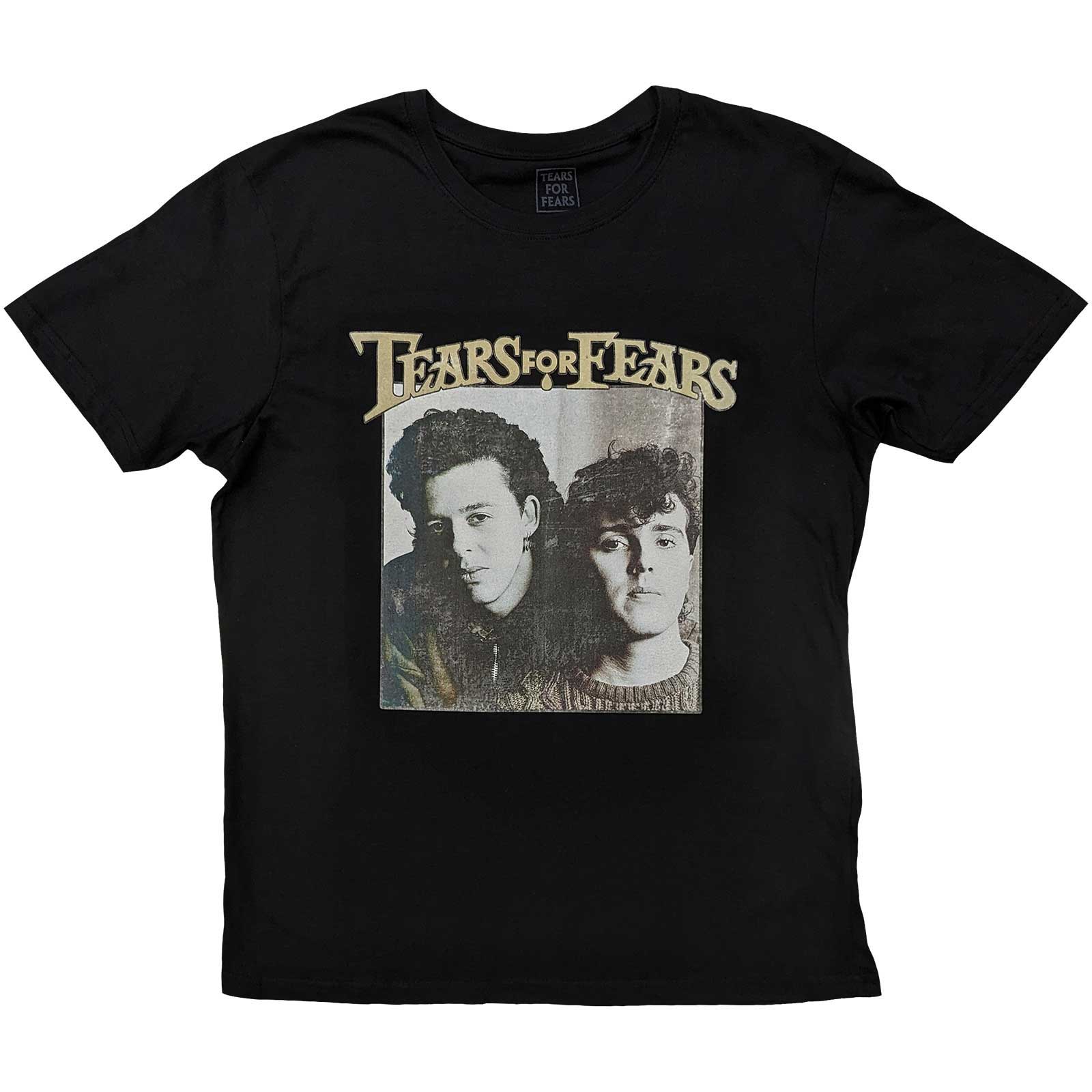 Tears For Fears Unisex T-Shirt: Throwback Photo (Small)