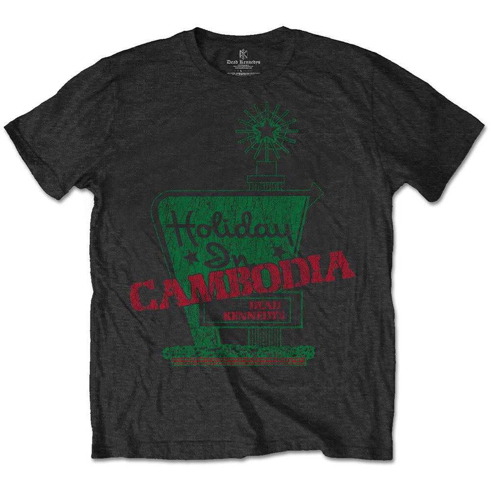 Dead Kennedys Unisex T-Shirt: Holiday in Cambodia (X-Large) - 2
