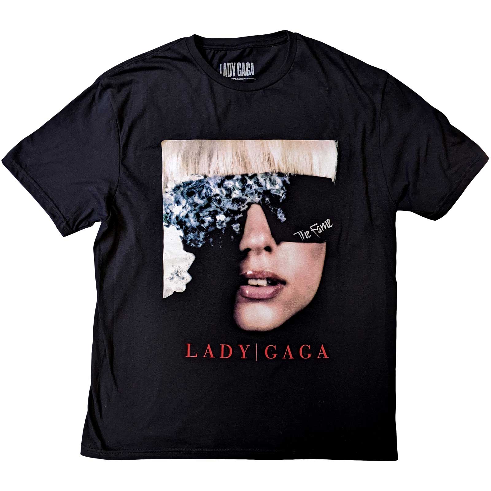 Lady Gaga Unisex T-Shirt: The Fame Photo (Small)