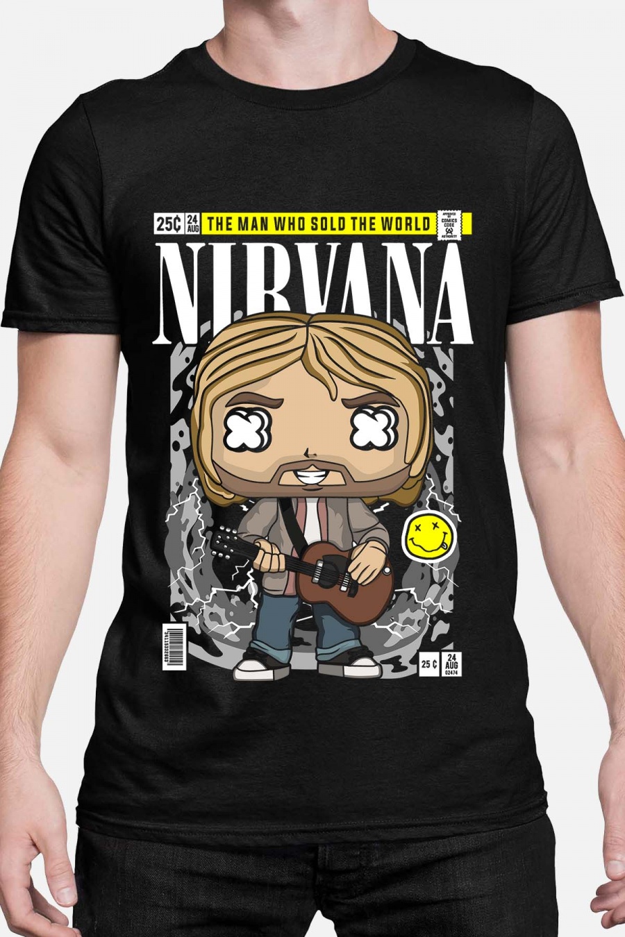 Nirvana unisex t-shirt: "Funko" - several colors - size XS-XXL