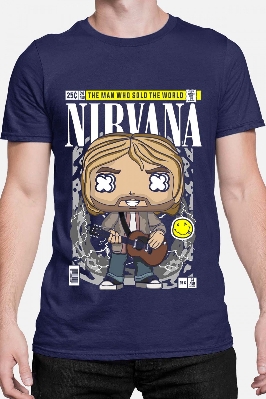 Nirvana unisex t-shirt: "Funko" - several colors - size XS-XXL - 2
