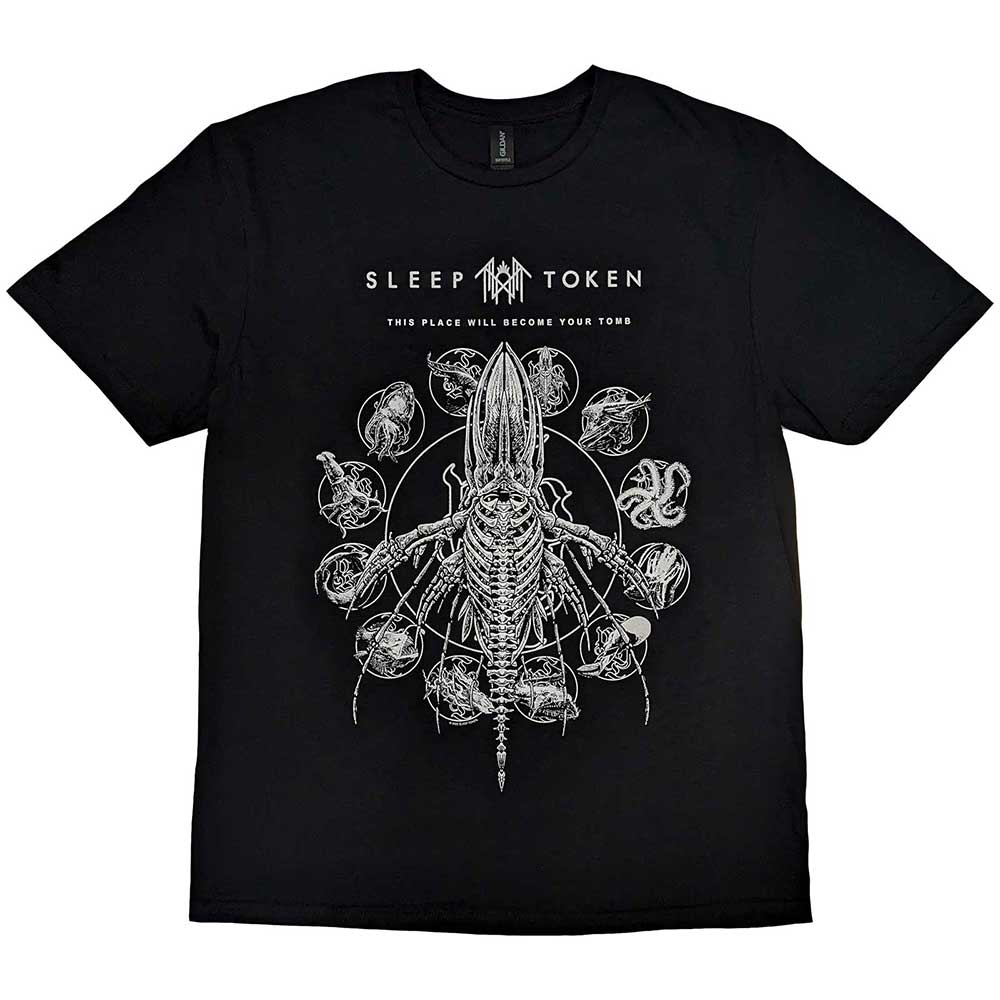 Sleep Token Unisex T-Shirt: Tomb Whale (X-Large)