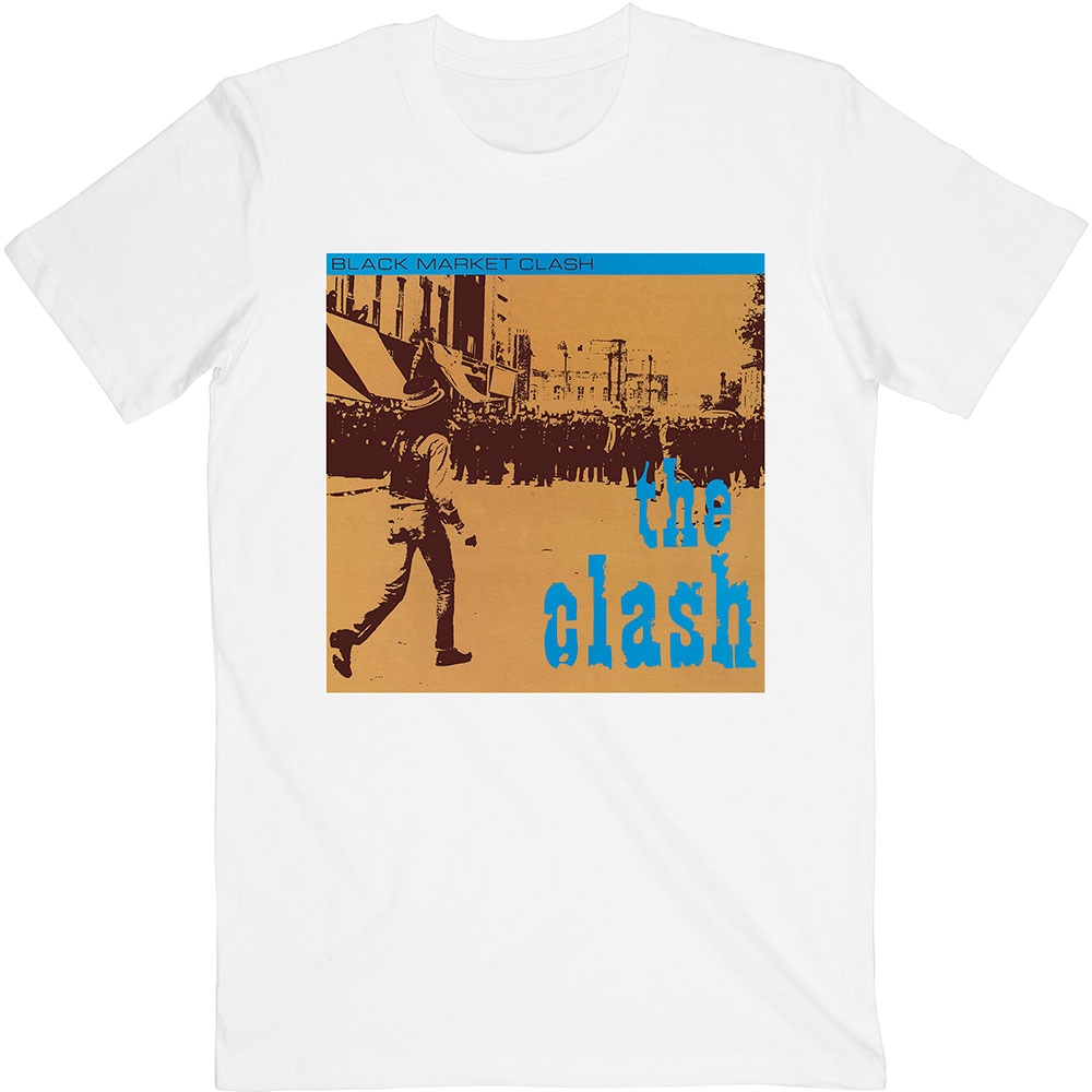 The Clash Unisex T-Shirt: Black Market (Large)
