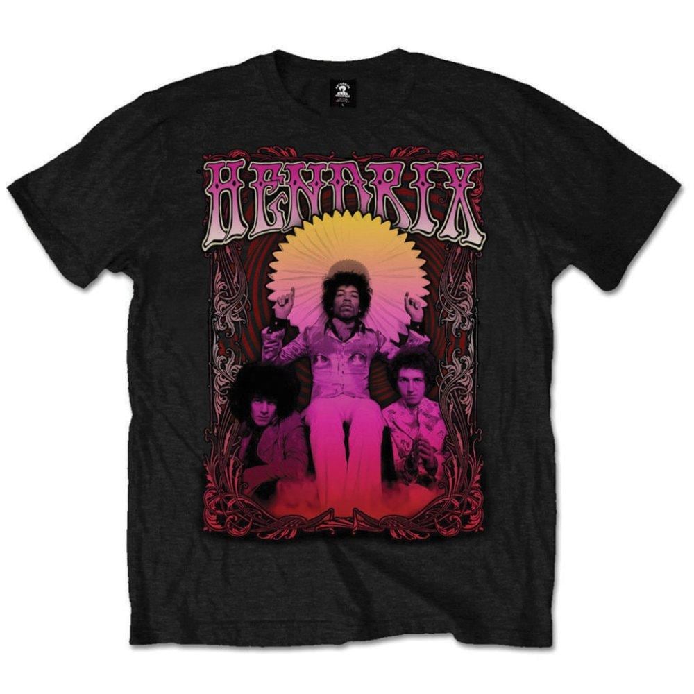 Jimi Hendrix Unisex T-Shirt: Ferris Wheel (X-Large) - 2