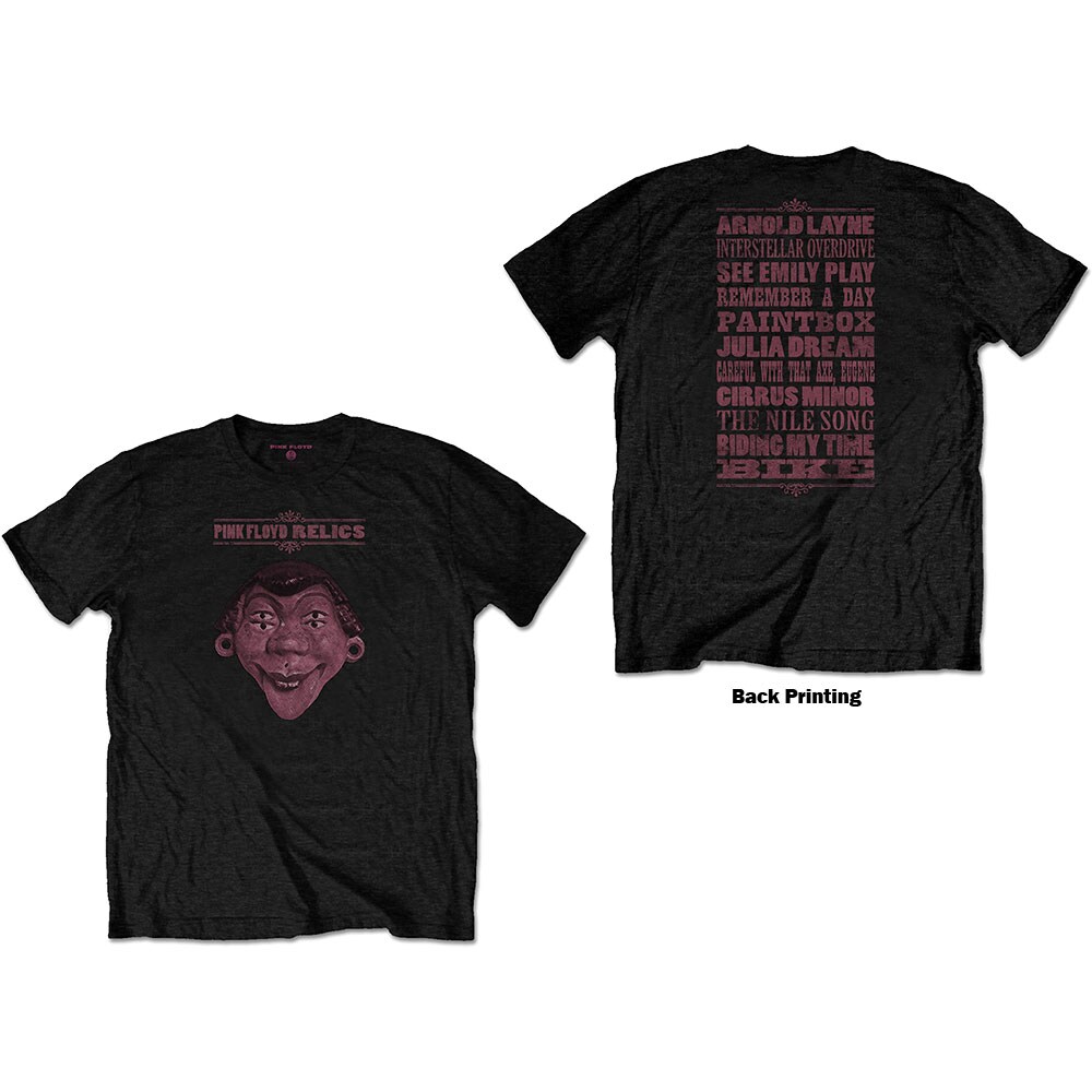 Pink Floyd Unisex T-Shirt: Relics (Back Print) (XX-Large)