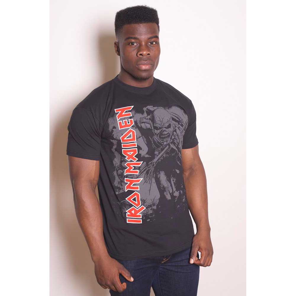 Iron Maiden Unisex T-Shirt: Hi-Contrast Trooper (Large) - 2