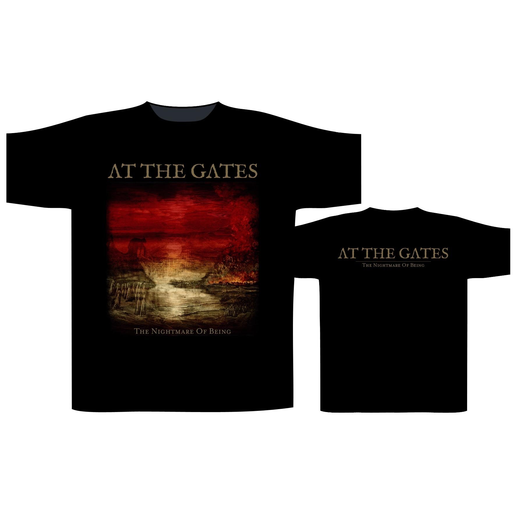 AT THE GATES - THE NIGHTMARE OF BEING T-SHIRT (MEDIUM)