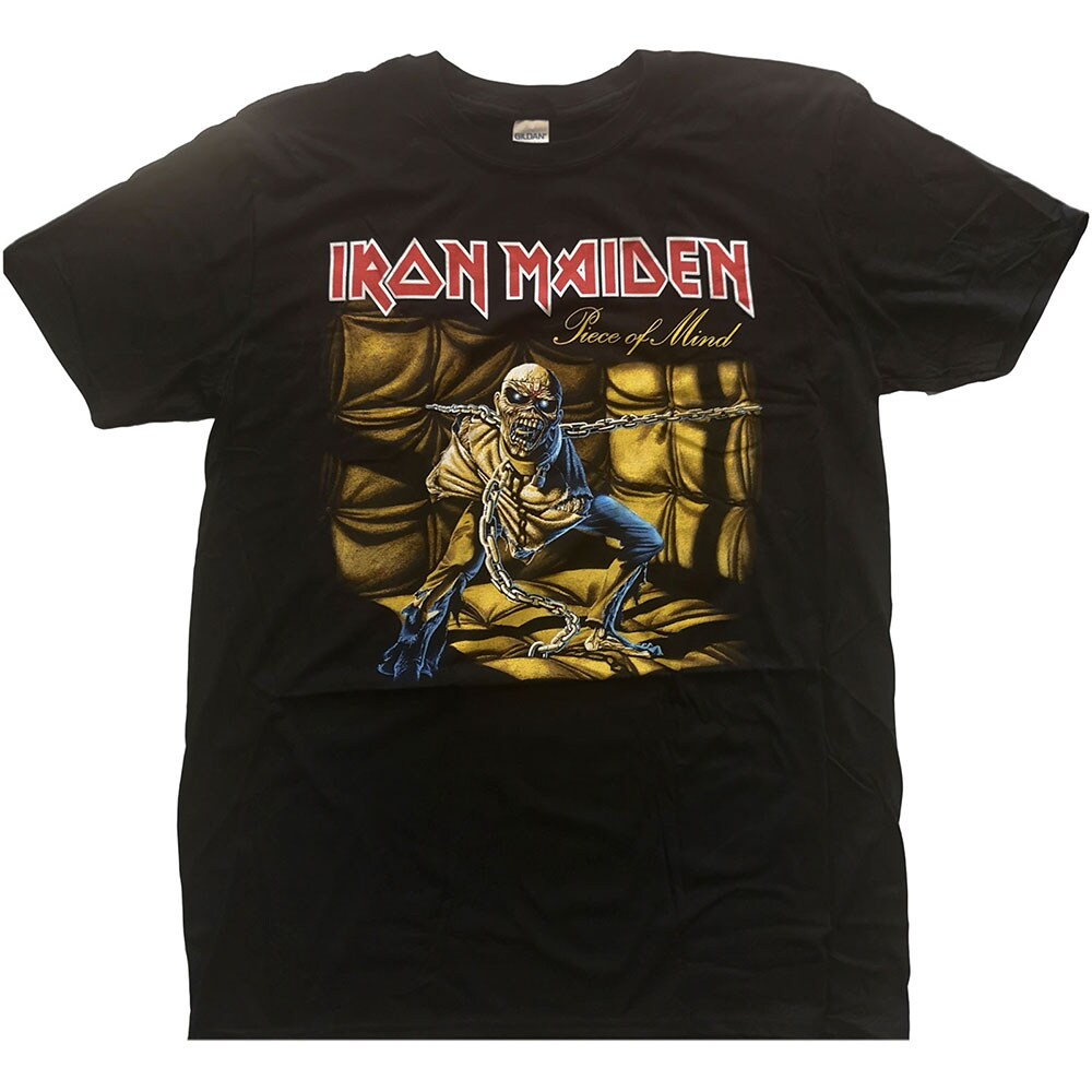 Iron Maiden Unisex T-Shirt: Piece of Mind (Large) - 2